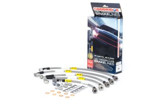 Cadillac CTS-V Brake Line Kit - Front + Rear - Goodridge - Stainless Steel Braided - `04-`06