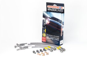 Pontiac Grand Prix Brake Line Kit - Front + Rear - Goodridge - G-Stop SS Braided - `98-`05