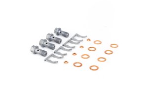 Chevrolet Corvette C6 Brake Line Kit - Front + Rear - Goodridge - G-Stop SS Braided - 2005 Chevrolet Corvette C6 Brake Line Kit - Front + Rear - Goodridge - G-Stop SS Braided - 2005