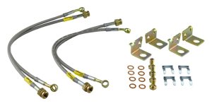 Chevrolet Corvette C6 Brake Line Kit - Front + Rear - Goodridge - G-Stop SS Braided - 2005