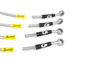 Chevrolet Corvette C6 Brake Line Kit - Front + Rear - Goodridge - G-Stop SS Braided - 2005 Chevrolet Corvette C6 Brake Line Kit - Front + Rear - Goodridge - G-Stop SS Braided - 2005