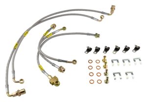 Chevrolet Tahoe Brake Line Kit - Front + Rear - Goodridge - G-Stop SS Braided - `00-`06