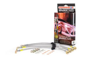 Acura TL Type S Brake Line Kit - Front + Rear - Goodridge - G-STOP SS Braided - `99-`03 Acura TL Type S Brake Line Kit - Front + Rear - Goodridge - G-STOP SS Braided - `99-`03