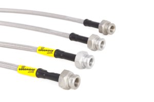 Honda Fit Brake Line Kit - Front + Rear - Goodridge - Stainless Steel - `09-`14