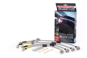 Hyundai Genesis Brake Line Kit - Goodridge - G-STOP SS Braided - `15-`17 Hyundai Genesis Brake Line Kit - Goodridge - G-STOP SS Braided - `15-`17