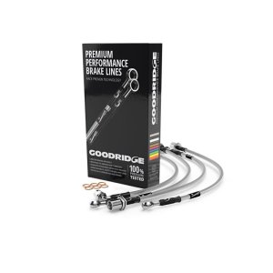 Porsche Cayman Brake Line Kit - Goodridge - G-Stop - `19-`27