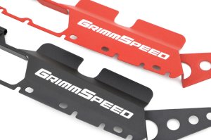 Subaru WRX STI Radiator Shroud - GrimmSpeed - Black - `15-`27