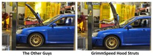 Subaru WRX Hood Struts - GrimmSpeed - `02-`07