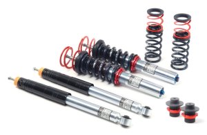 Audi S4 Coilover Suspension Kit - H&R - RSS+ Coil Over (Damping Adjustable/Tuner Fitment) - Black - `09-`16