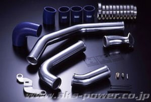 Mitsubishi Evolution Intercooler Piping Kit - Front - HKS - Front Mount - `08-`09 Mitsubishi Evolution Intercooler Piping Kit - Front - HKS - Front Mount - `08-`09