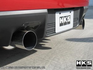 Mitsubishi Lancer Evolution Performance Exhaust - HKS - Hi-Power Dual Tip Catback - `08-`09