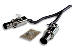 Mitsubishi Lancer Evolution Performance Exhaust - HKS - Hi-Power Dual Tip Catback - `08-`09