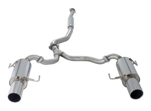 Subaru Legacy Performance Exhaust - Rear - HKS - Silent Hi-Power Dual - `05-`07 Subaru Legacy Performance Exhaust - Rear - HKS - Silent Hi-Power Dual - `05-`07