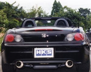 Honda S2000 Performance Exhaust - HKS - Hi-Power, Catback - `02-`07