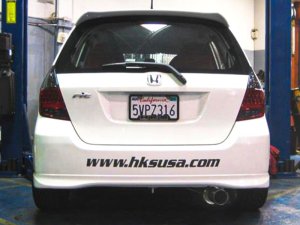 Honda Fit Performance Exhaust - HKS - Hi-Power, SUS304 NO COATING - `07-`08
