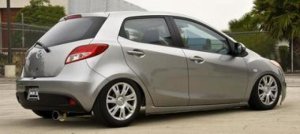 Mazda 2 Performance Exhaust - Rear - HKS - Silent Hi-Power with External Resonator - `11-`27