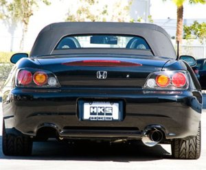 Honda S2000 Performance Exhaust - HKS - Hi Power Racing Version w/ Ti Tip - `00-`09