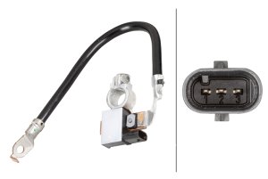 BMW X6 Battery Management Sensor - Hella - HELLA - `07-`14