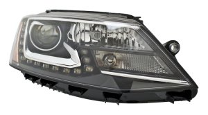 Volkswagen Jetta Headlight Assembly - Left - Hella - `13-`14