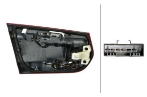 BMW 320i Tail Light - Right - Hella - Hybrid - H21W - `15-`19 BMW 320i Tail Light - Right - Hella - Hybrid - H21W - `15-`19