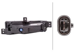 BMW X3 Fog Light - Left - Hella - Halogen - H11 - `18-`20