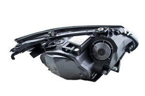 BMW 525xi Headlight Assemblies - Left - Hella - LED - 2007