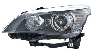 BMW 535i xDrive Headlight Assemblies - Left - Hella - LED - `09-`10