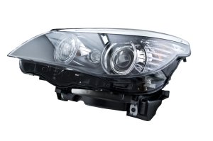 BMW 535xi Headlight Assemblies - Left - Hella - LED - 2008