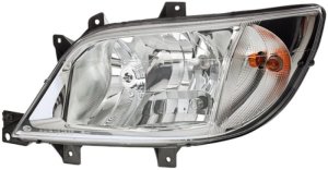 Dodge Sprinter 2500 Headlight Assembly - Left - Hella - OE Replacement - `03-`06