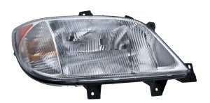 Dodge Sprinter 3500 Headlight Assembly - Front - Hella - OE Replacement - `03-`06