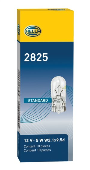 Audi A6 Quattro Miniature Bulb - Hella - 2825 Standard Series Incandescent - `02-`04 Audi A6 Quattro Miniature Bulb - Hella - 2825 Standard Series Incandescent - `02-`04