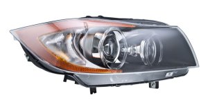 BMW 335i Headlight Assemblies - Hella - Bi-Xenon - `07-`08