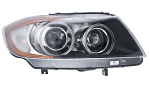 BMW 335i Headlight Assemblies - Hella - Bi-Xenon - `07-`08