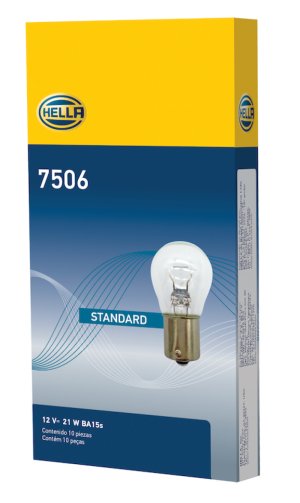 Audi S6 Miniature Bulb - Rear - Hella - 7506 Standard Series - Standard 2700K - `07-`08