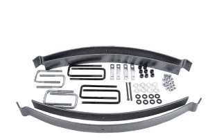 Nissan Titan XD Helper Spring Kit - Hellwig - Silent Support System, 2 Leaf, Pro Series (Up To 2500lb Level Load Capacity) - `16-`20