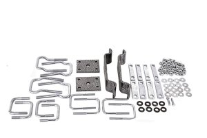 Ford F-250 Super Duty Mounting Hardware Kit - Hellwig - Load Pro Multi Leaf 2500lb/3500lb Helper Springs - Zinc-plated - `11-`22 Ford F-250 Super Duty Mounting Hardware Kit - Hellwig - Load Pro Multi Leaf 2500lb/3500lb Helper Springs - Zinc-plated - `11-`22