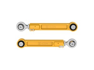 Lexus GX 550 Suspension Control Arm Kit - Rear Upper - ICON - Billet Aluminum Link Kit - Gold - 2024+