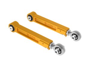 Toyota Tacoma Suspension Control Arm Kit - Rear Upper - ICON - Billet Aluminum Link Kit - Gold - `24-`25