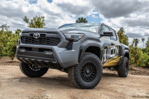 Toyota Tacoma Coilover Suspension Kit - Rear Upper - ICON - Tubular Rear Upper Link Kit - Black - `24-`25