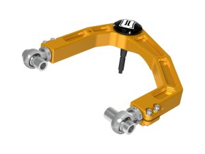 Toyota Tacoma Upper Control Arms - Front - ICON - Billet w/ Delta Joint Pro - Gold Anodized - `24-`25