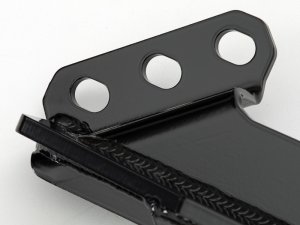 Ford F-450 Suspension Track Bar Bracket - ICON - Bump Steer Bracket Kit for Lift Between 2.5in-4.5in - Satin Black - `08-`25