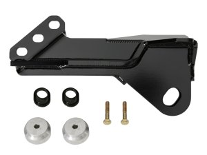 Ford F-450 Suspension Track Bar Bracket - ICON - Bump Steer Bracket Kit for Lift Between 2.5in-4.5in - Satin Black - `08-`25