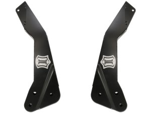 Ford F-250 Radius Arm Drop Kit - ICON - Semi-gloss black - `11-`16
