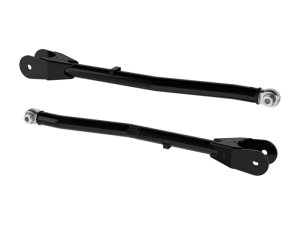 Ford F-350 Super Duty Suspension Upper Links - Front - ICON - 4-Link Conversion System - Semi-Gloss Black Powder Coat - `23-`25