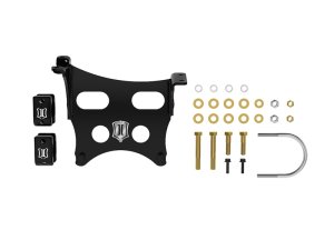 Ford F-250 Steering Stabilizer Kit - ICON - Dual Steering Stabilizer System with 2.0 Aluminum Series Shocks - Black - `23-`25
