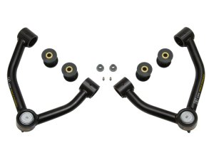 Chevrolet Colorado Upper Control Arms - ICON - Tubular Delta Joint - Black Semi-Gloss - `15-`22