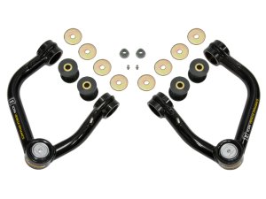 Ford Ranger Suspension Control Arm Kit - ICON - Delta Joint Tubular Upper - Black Semi-Gloss - `19-`21