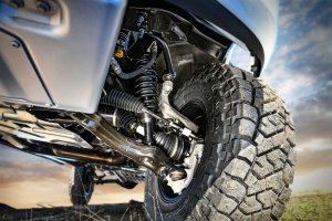 Ford F-150 Control Arms - Front - ICON - Tubular with Delta Joint PRO - Black - `21-`24