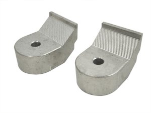 Ford F-350 Super Duty Suspension Lift Kit - Front - ICON - 1.5in Billet Spacer Kit - Tumbled Raw - `05-`25