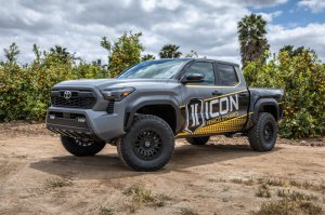 Toyota Tacoma Coilover Suspension Kit - Front + Rear - ICON - Stage 10 with CDEV Equipped Remote Reservoirs and ICON Delta Joint PRO - `24-`27